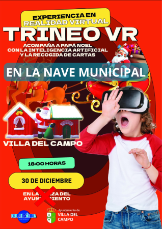 Imagen TRINEO VIRTUAL - 18 horas - nave municipal.
