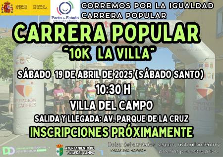 Imagen Carrera Popular LA VILLA.