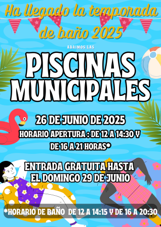 Imagen Apertura piscina