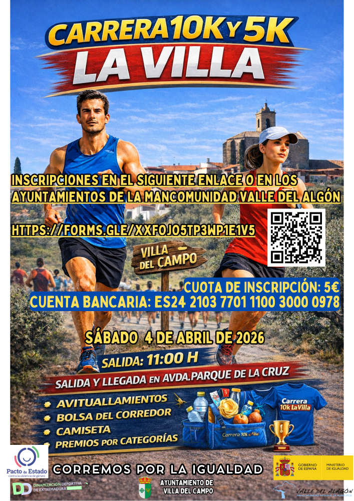 Imagen CARRERA 10K Y 5K LA VILLA