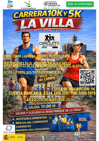 Imagen CARRERA 10K Y 5K LA VILLA